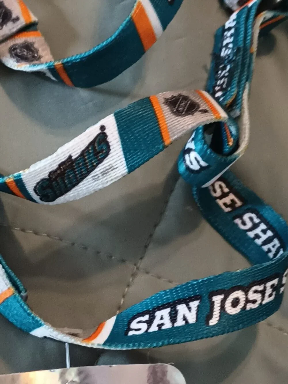 NEW San Jose Sharks  NHL Adjustable Dog Harness XS